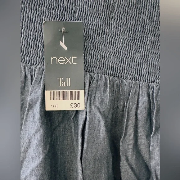 Next Direct Chambray Jumpsuit - Picture 4 of 6